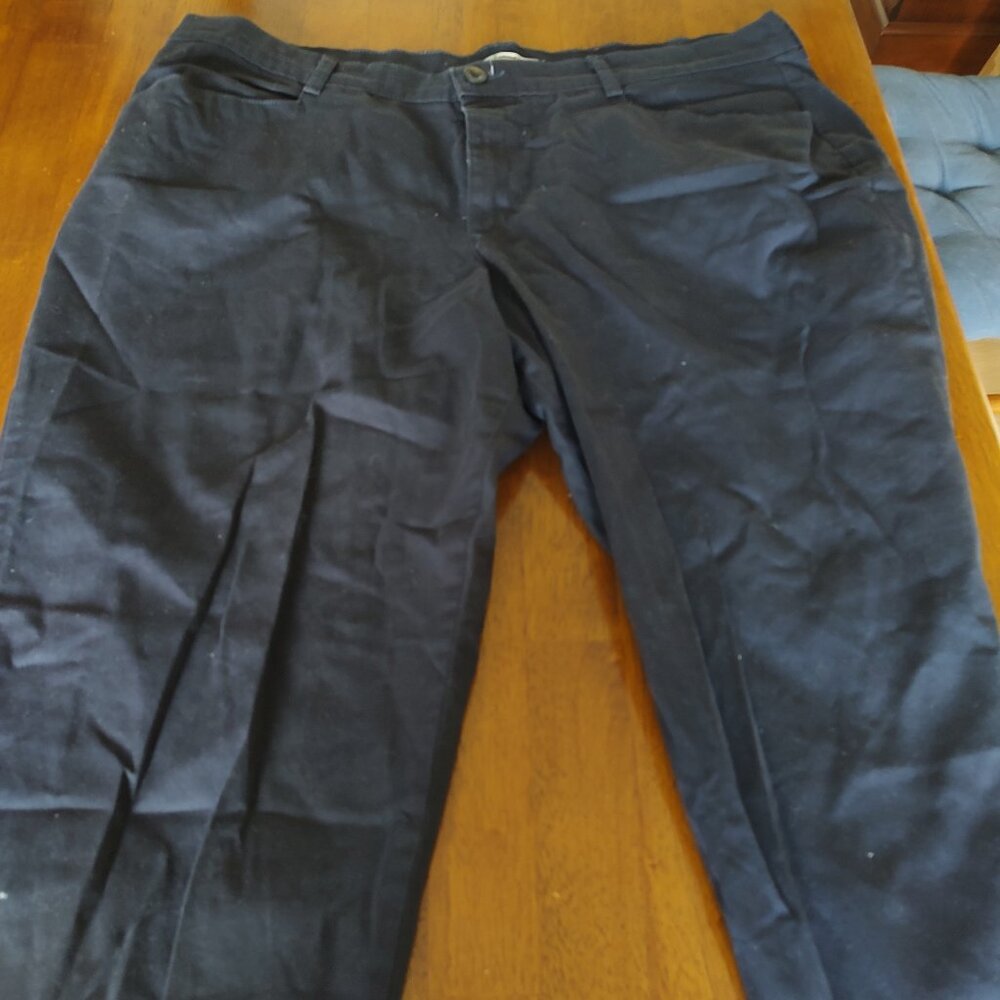 Lee's Relaxed Fit Black Pants - Size 20W Petite